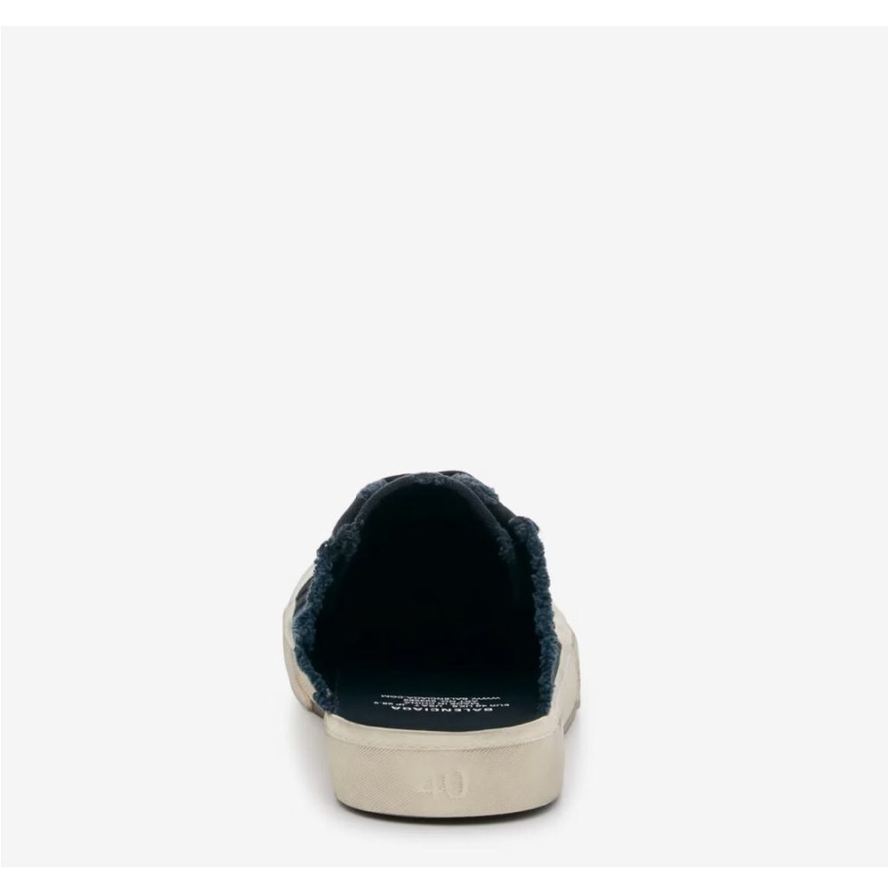 Balenciaga Black Mule Slip On Sneakers - Picture 5 of 9